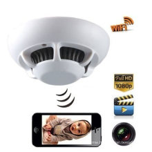 P2p Smoke Detector WiFi HD Camera Wireless IP Camera Nanny Video Recorder